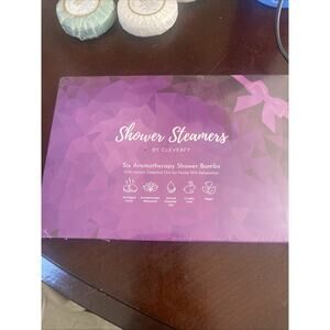 New Shower Steamers by Cleverfy 6 Aromatherapy Fizzies with Essential Oils Nib